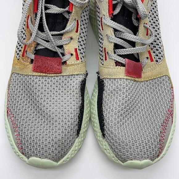 Steve Madden Run Mesh Lace-up Trainers Shoes in Grey Multi Size 8 - Picture 2 of 11